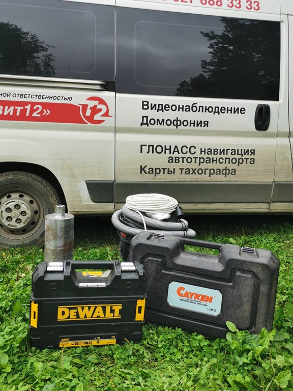 Алмазное бурение под бризер от компании Транзит12